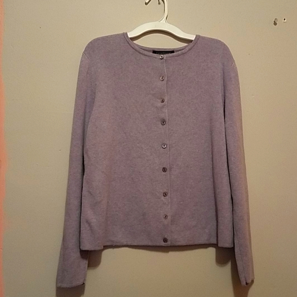 Ladies button down cardigan